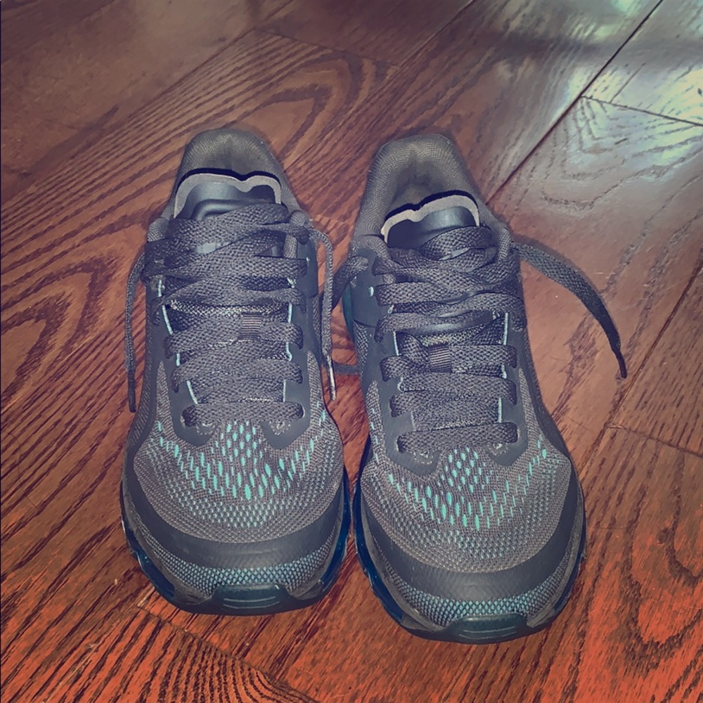 Blue and Grey Nike Airmax